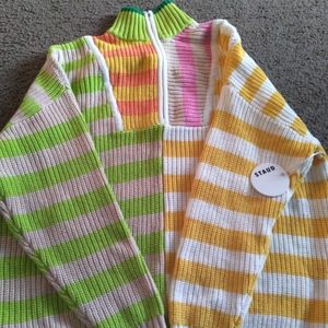 STAUD Hampton Sweater Capri